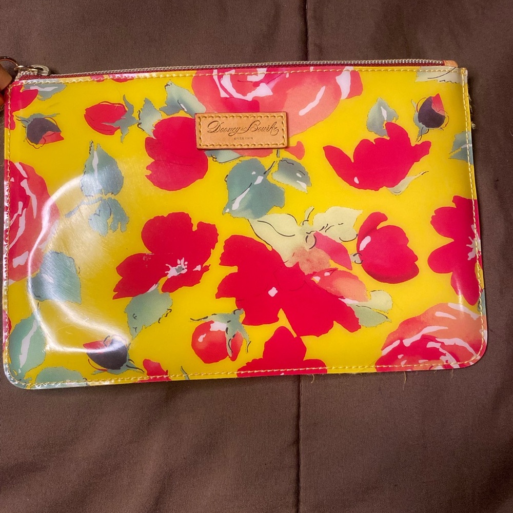 Dooney & Bourke  Bright Floral Clutch with Tassel - Picture 3 of 6